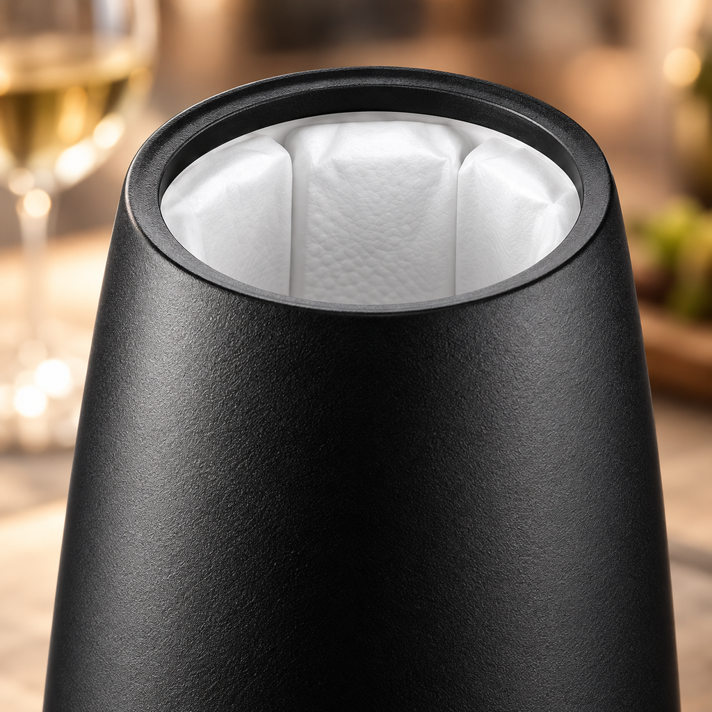 Balde de Gelo Isolante para Champanhe e Vinho