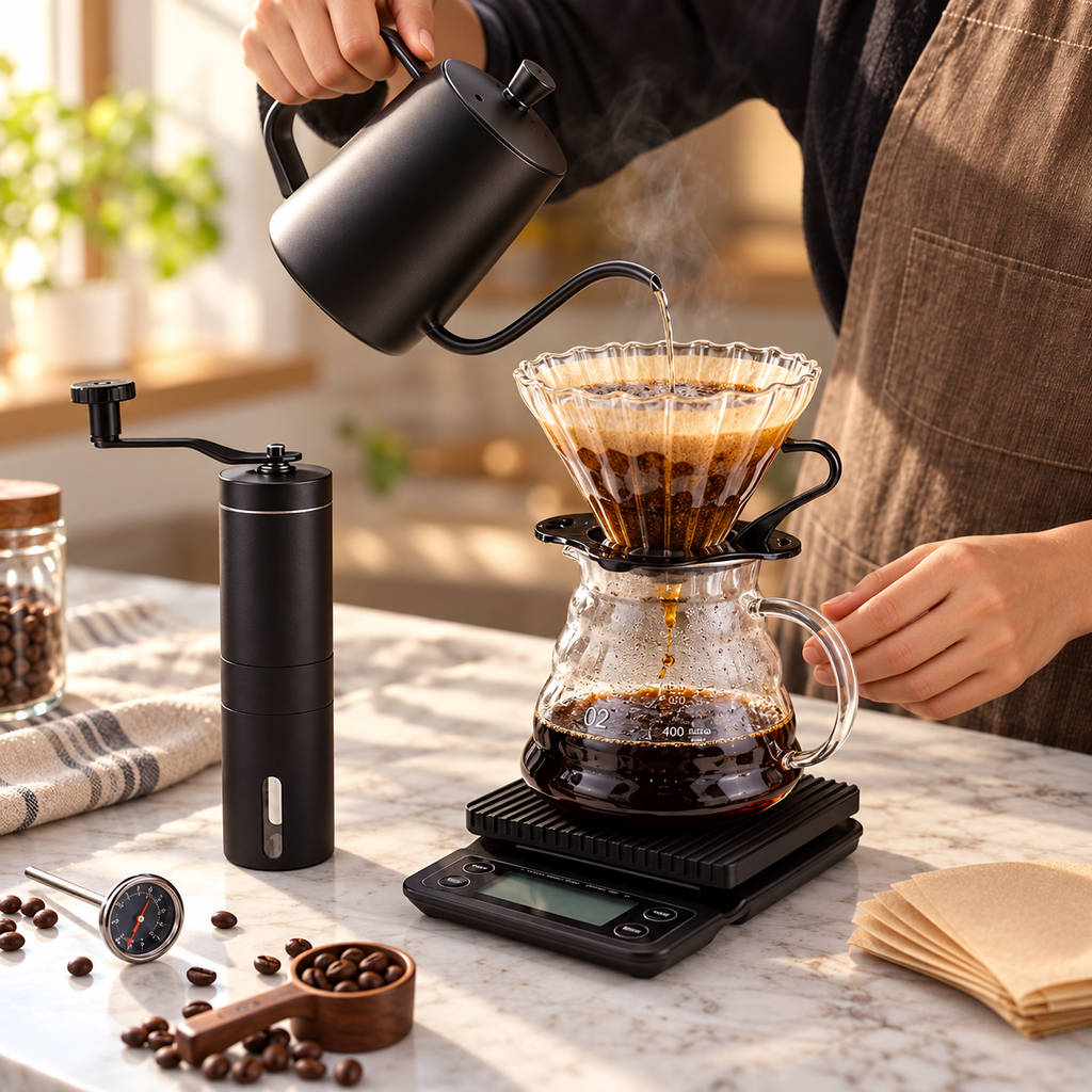 Kit de Café Manual V60 8 Peças