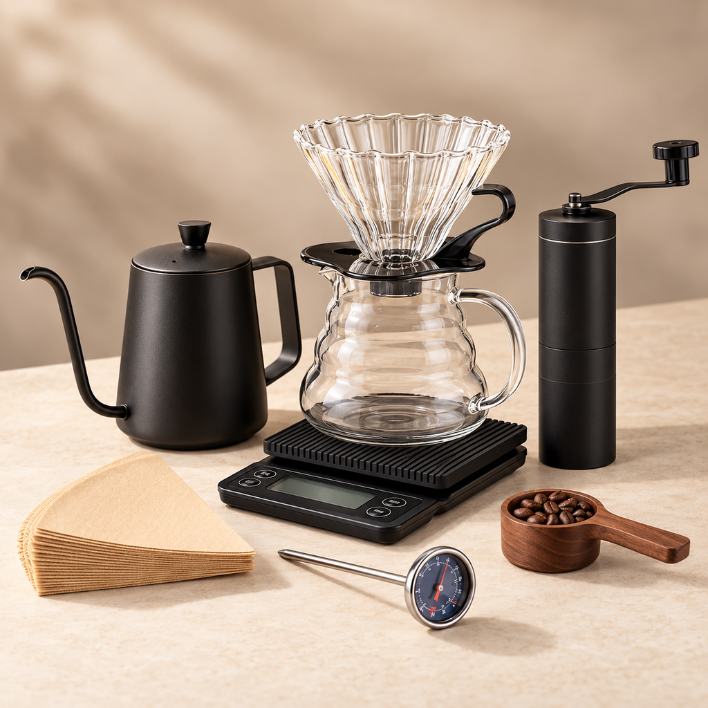 Kit de Café Manual V60 8 Peças