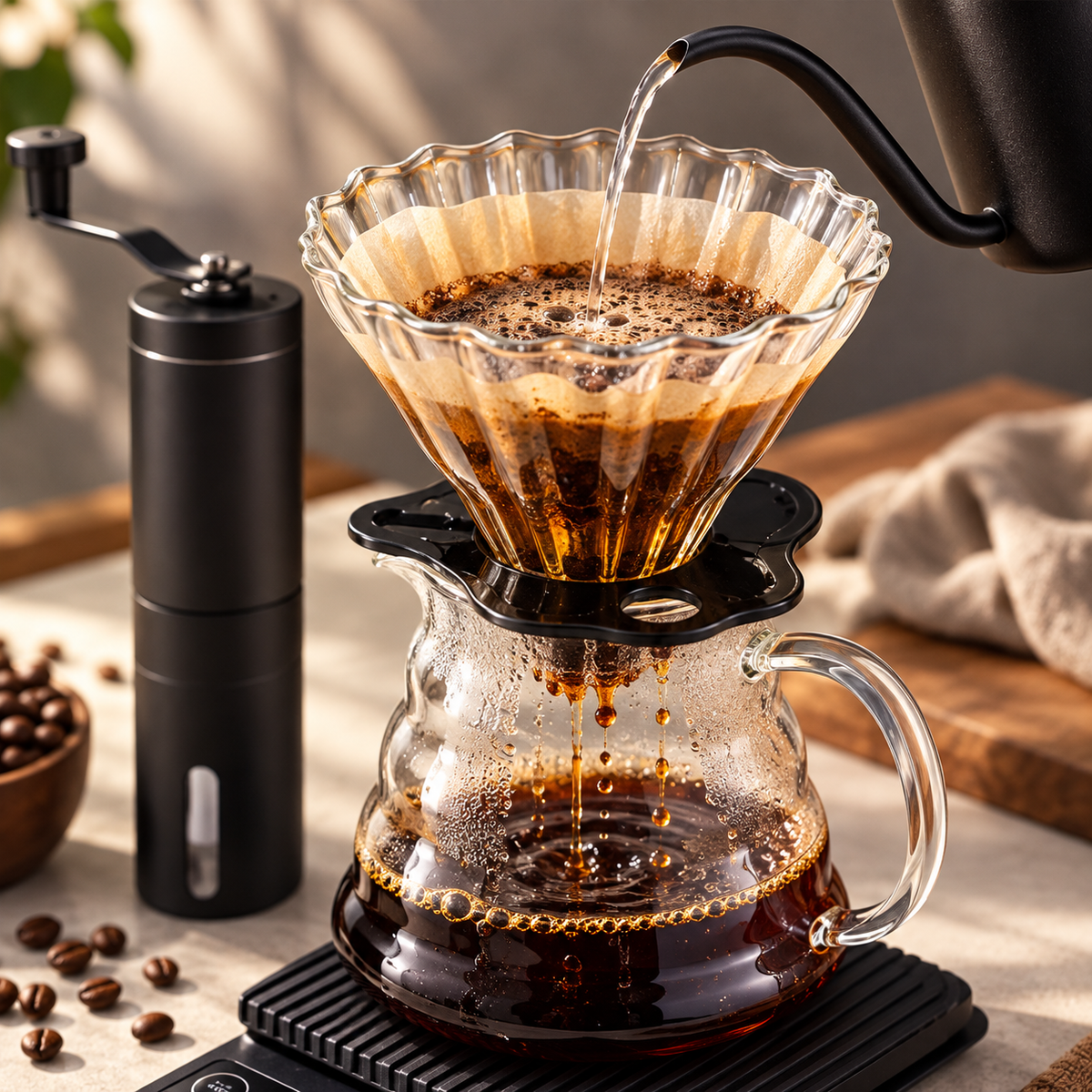 Kit de Café Manual V60 8 Peças