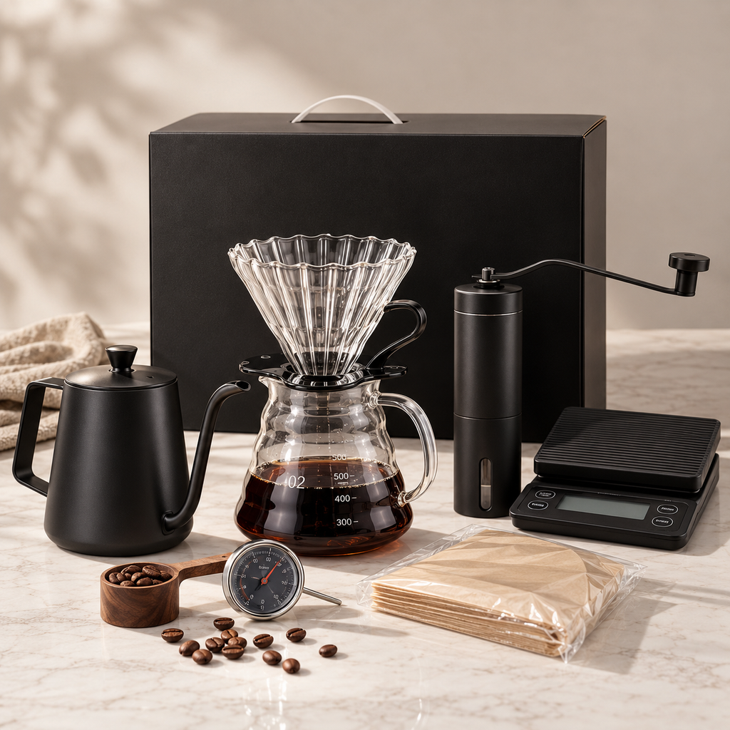 Kit de Café Manual V60 8 Peças
