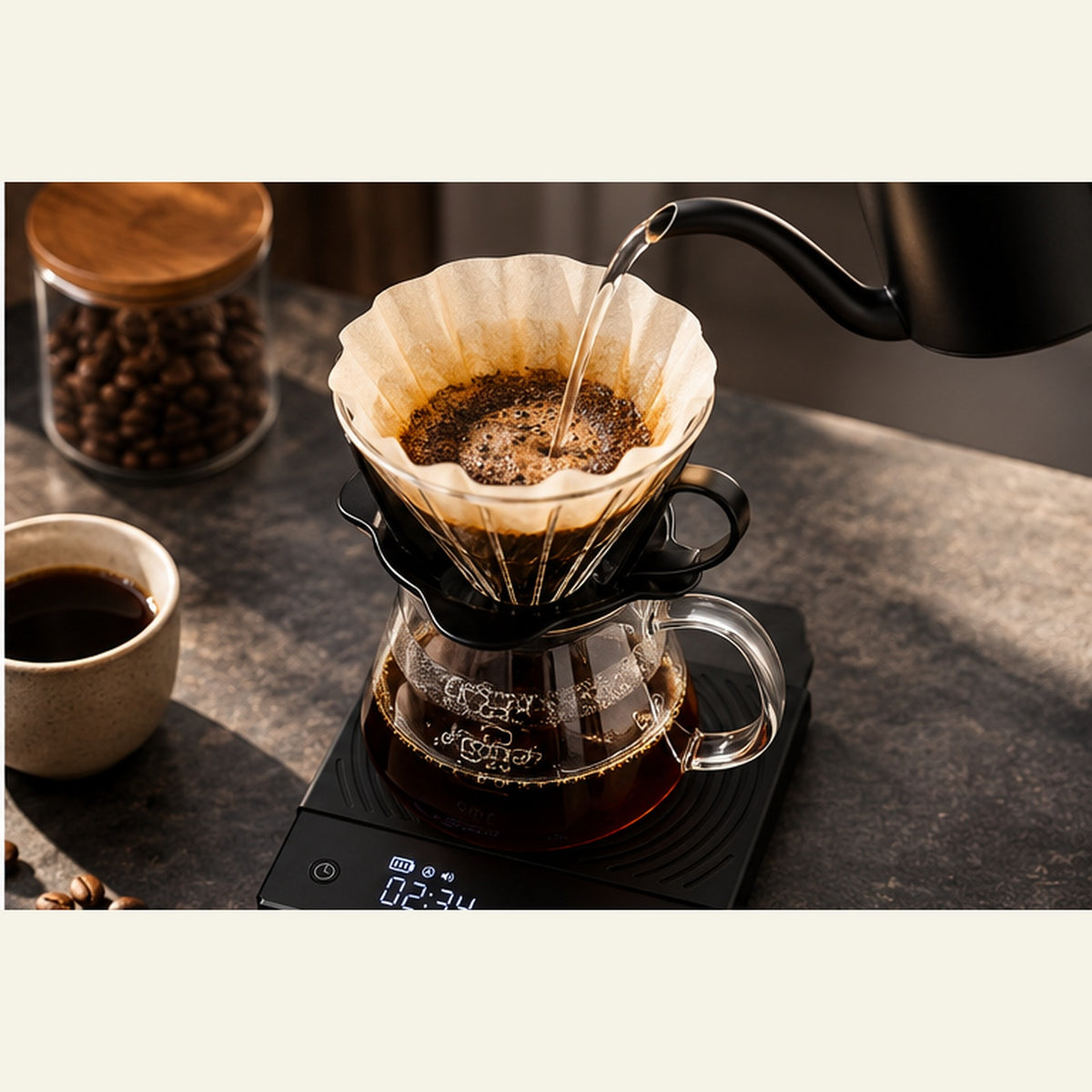 Balança Digital de Café com Temporizador até 2 kg