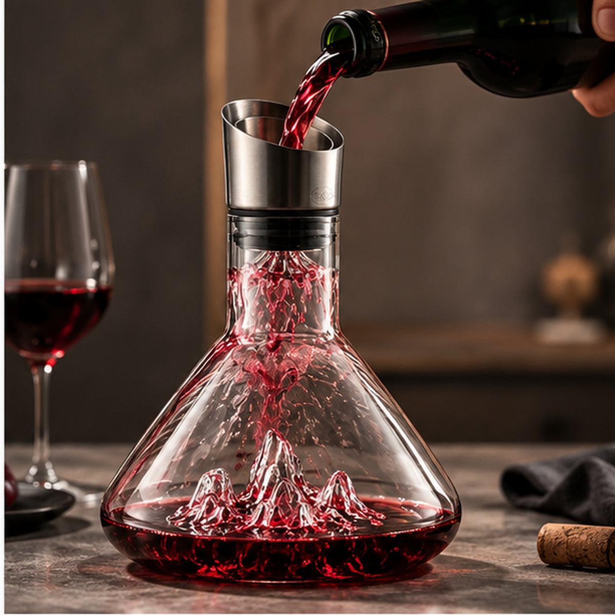Decantador Iceberg em Cristal sem Chumbo 1,5 L