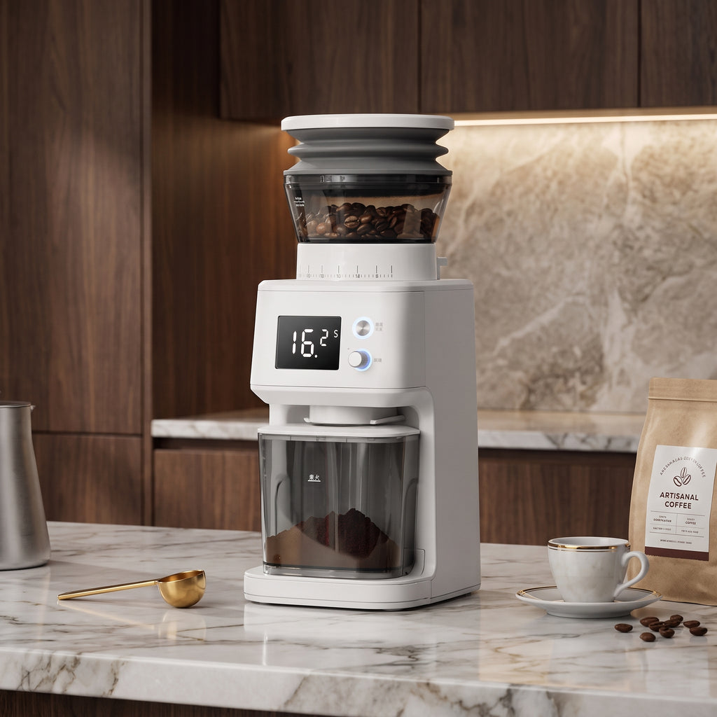 Moinho Elétrico de Café com 51 Níveis de Moagem