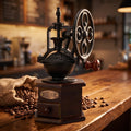 Moinho Manual de Café Vintage com Moagem Ajustável