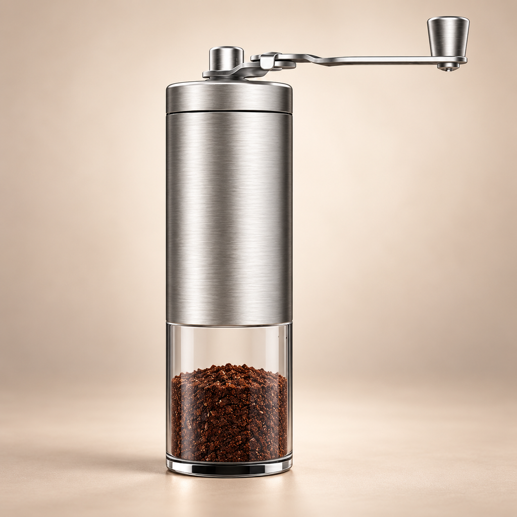 Moinho Manual de Café com Mós Cerâmicas
