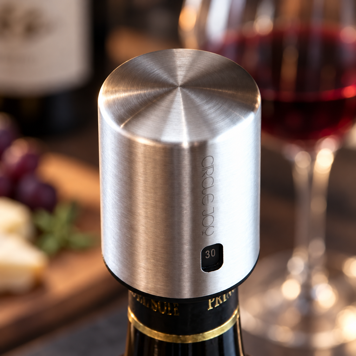 Rolha de Vácuo para Conservação de Vinho
