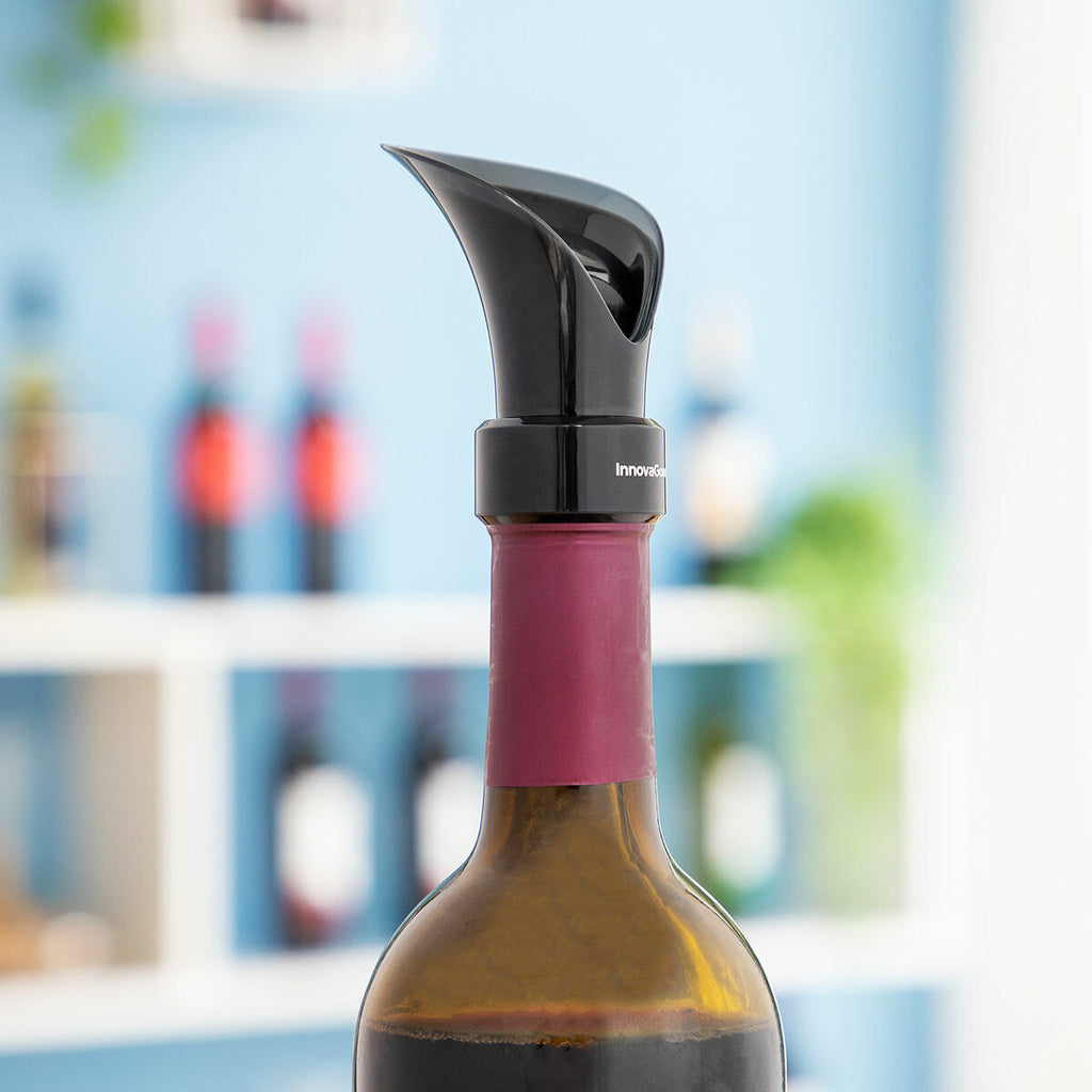 Rolha para Vinho 2 em 1 com Vertedor e Aerador
