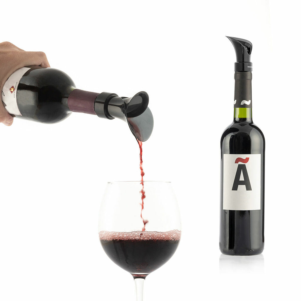 Rolha para Vinho 2 em 1 com Vertedor e Aerador